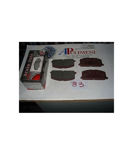 SERIE PASTICCHE FRENO ANTERIORE PER TOYOTA CARINA CELICA COROLLA MR2 PASEO 