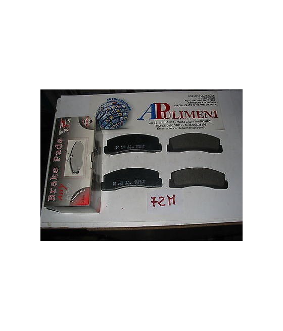 SERIE PASTICCHE FRENO (BRAKE-PADS) ANT LADA NIVA 78-80