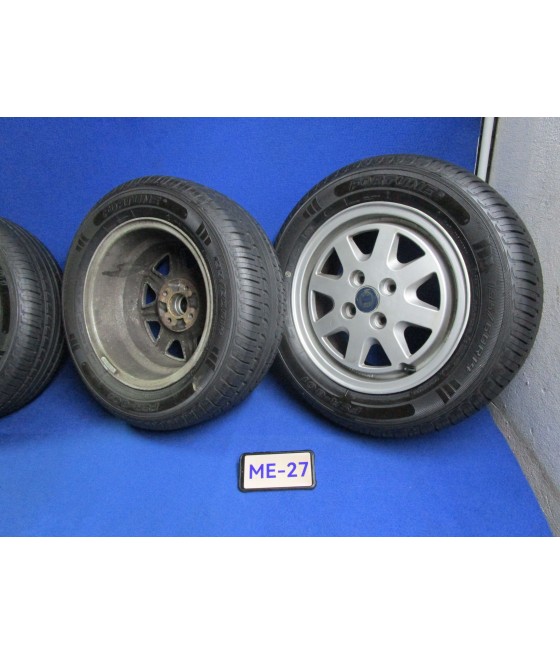 SET 4 PZ CERCHIO CERCHIONE RUOTA LEGA LANCIA THEMA DELTA LX (5½JX14) CROMODORA