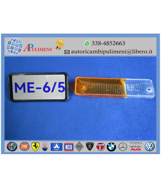 PLASTICA TRASPARENTE FANALINO ANTERIORE SX ALFA DUETTO SPIDER III IV 83-94 USATA