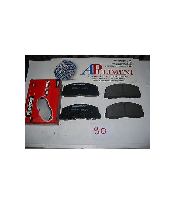 SERIE PASTICCHE FRENO (BRAKE-PADS) ANT MITSUBISHI COLT LANCER SPACE WAGON 86-92 