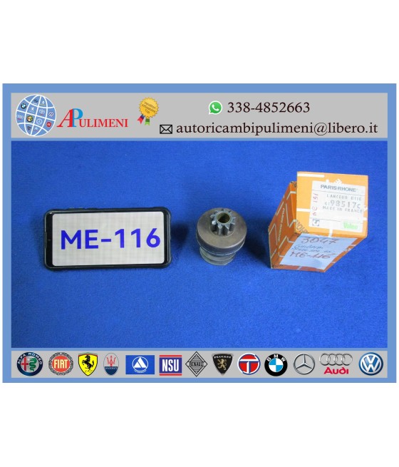 098517 3047 PIGNONE MOTORINO AVVIAMENTO PEUGEOT 404 504 DIESEL (Z9)