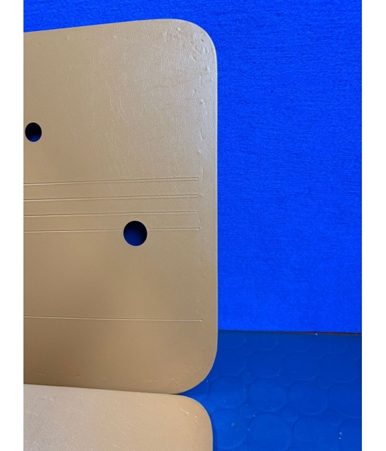 COPPIA PANNELLI PORTA DX-SX FIAT 500 R COLORE BEIGE TIPO ORIGINALE