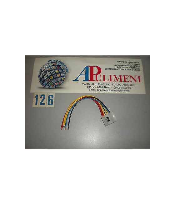 07395100 TERMINALE CONNETTORE 6 VIE PIN 127 S