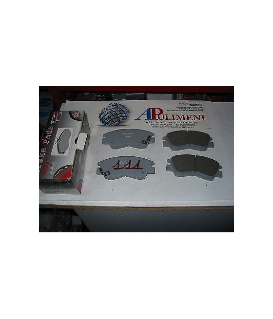 SERIE PASTICCHE FRENO ANT PER MITSUBISHI L200 PAJERO 87--93 L300 2.5 D TD