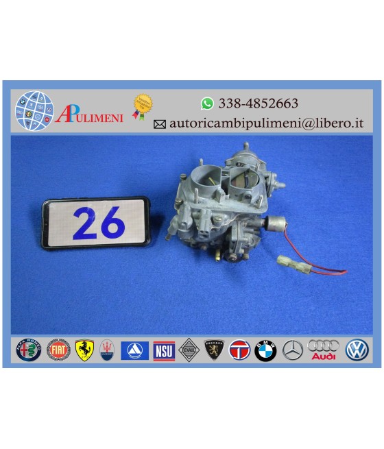 34DATR200 WEBER 34 DATR 200 CARBURATORE LANCIA BETA MONTECARLO RIGENERATO