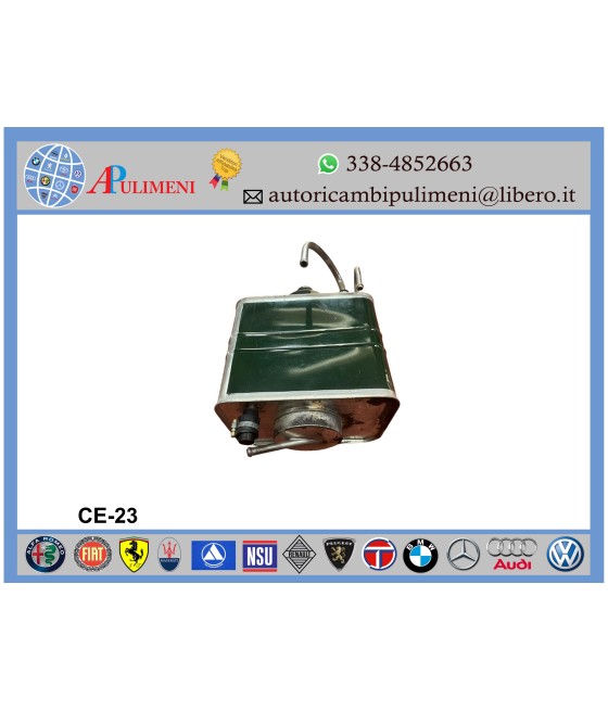 5455060 VASCHETTA SERBATOIO LAMIERA LIQUIDO FRENI FIAT 242 DA RIPARARE!
