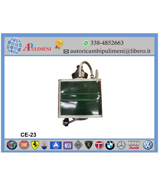 5455060 VASCHETTA SERBATOIO LAMIERA LIQUIDO FRENI FIAT 242 DA RIPARARE!