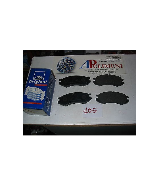 SERIE PASTICCHE FRENO (BRAKE-PADS) ANT PER NISSAN PRIMERA 1.6 16V 90-