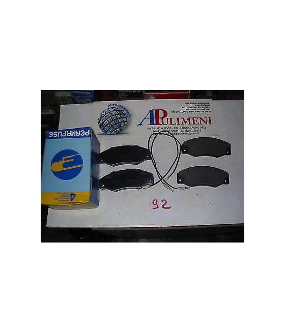 SERIE PASTICCHE FRENO (BRAKE-PADS) ANT RENAULT R21 RX/TXE/GTX TURBO 86-96