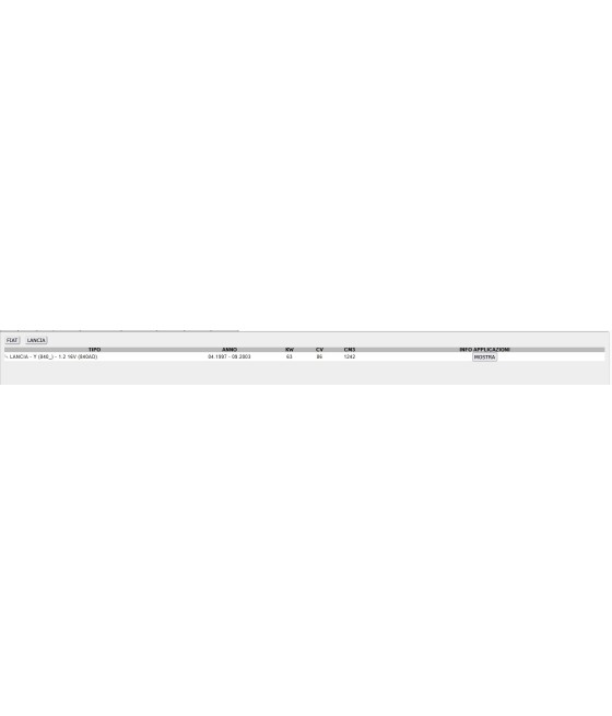 734221 RADIATORE ACQUA MOTORE FIAT PUNTO (176) 1.2 8V 16V LANCIA Y 1.2 16V MARELLI