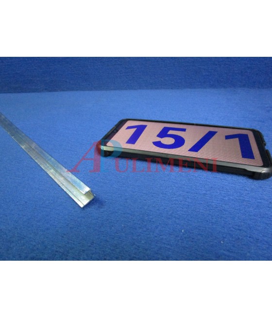 82423648 PROFILO CORNICE PARABREZZA CROMO SX S/GUARNIZIONE LANCIA THEMA