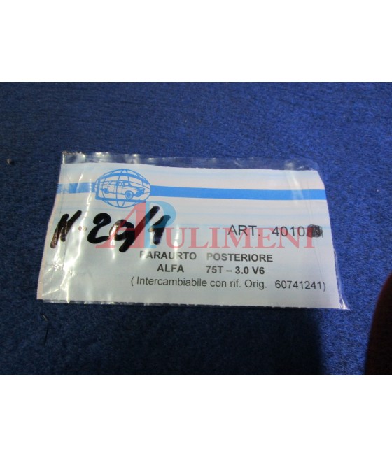 60741241 PARAURTI POSTERIORE COMPLETO ALFA ROMEO 75 1.8 TURBO T.SPARK 3.0 V6
