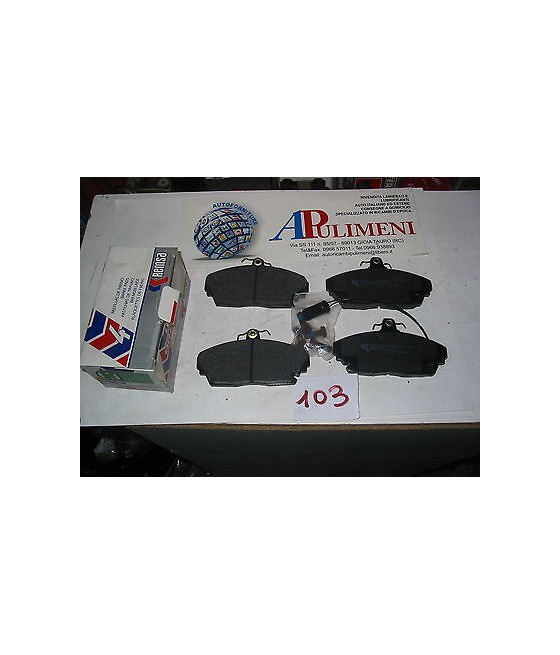 SERIE PASTICCHE FRENO ANT PER HONDA LEGENT 2.5 V6 86-91 ROVER S-800 87-