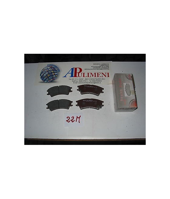 SERIE PASTICCHE FRENO(BRAKE-PADS) ANT HYUDAI ATOS 98-05
