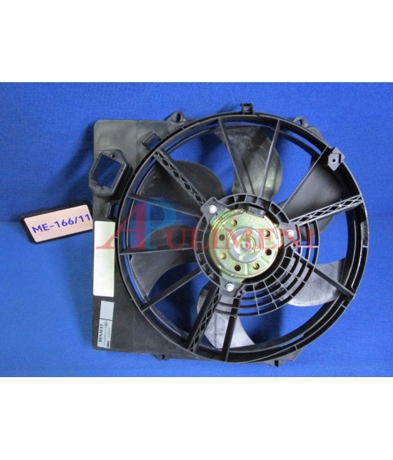ELETTROVENTOLA RADIATORE MOTORE ø380 RENAULT CLIO BENZINA A.C. 2002-