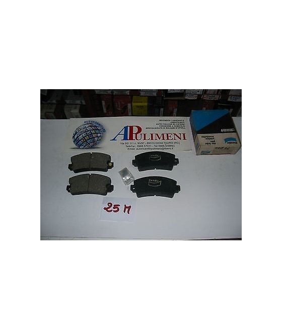 SERIE PASTICCHE FRENO(BRAKE-PADS)ANT LADA 1.2 1.5 1.6 1.7  70-74 20166