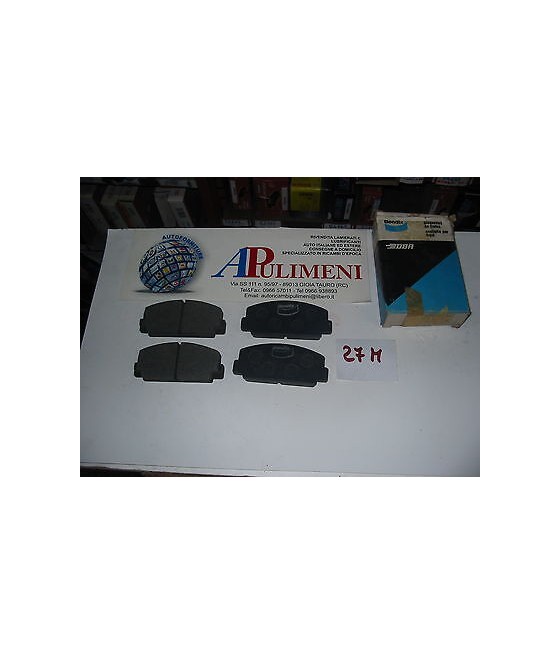 SERIE PASTICCHE FRENO ANT PER TOYOTA MAZDA 323 626 PREMACY 97--05