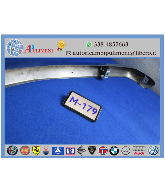 7407.71 PARAURTI ANTERIORE CROMATO S/FORI PEUGEOT 504