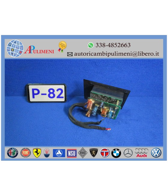 SUPPORTO VASCHETTA CASSA ALOPARLANTE 155X117mm AUDI AUTO VINTAGE
