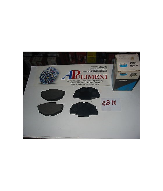 SERIE PASTICCHE FRENO(BRAKE-PADS)ANT AUSTIN WOLSELEY B 310601 BENDIX 20755