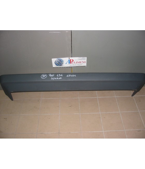 4405223 PARAURTI POSTERIORE PLASTICA GRIGIO ANTRACITE FIAT 131 SUPERMIRAFIORI 78-