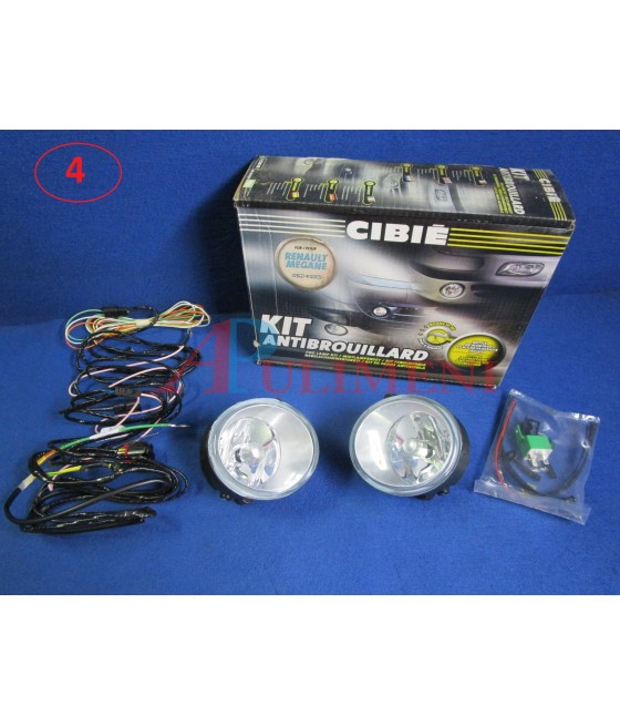 088352 KIT FARI FENDINEBBIA C/CABLAGGIO H1 RENAULT MEGANE 99-02 VALEO CIBIE'