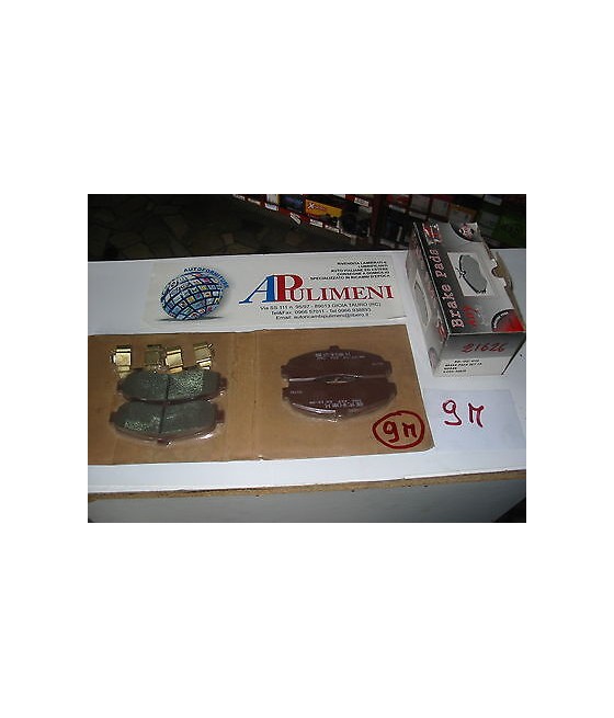 21626 SERIE PASTICCHE FRENO ANT PER NISSAN MICRA CADILLAC ELDORADO