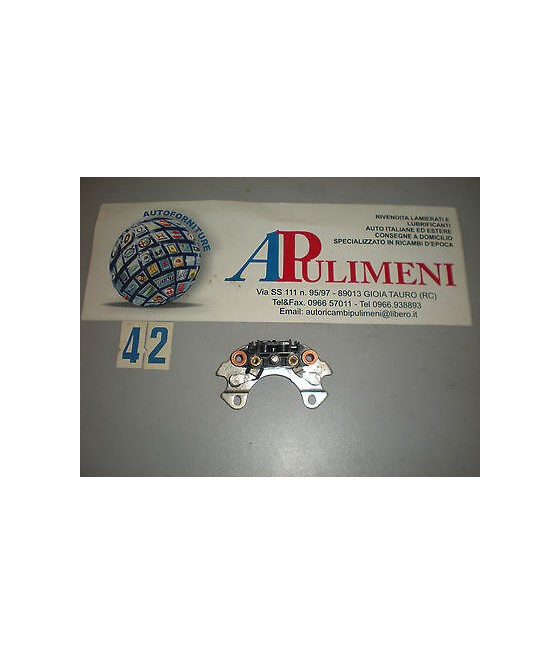 96407 PIASTRA PORTA DIODI (PLATE HOLDER DIODES) RADDRIZZATORE ALTERNATORE VARIE