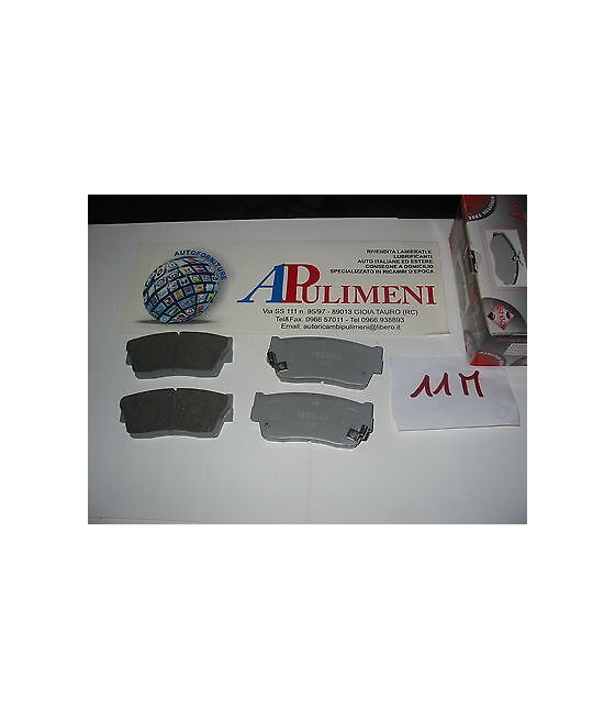 SERIE PASTICCHE FRENO(BRAKE-PADS) ANT PER SUZUKI VITARA16V 1.6 GEO TRACKER 88-98