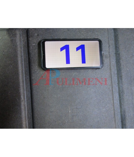 180719060 MENSOLA CAPPELLIERA POSTERIORE ANTRACITE FIAT UNO MK1 83-89 ORIGINALE
