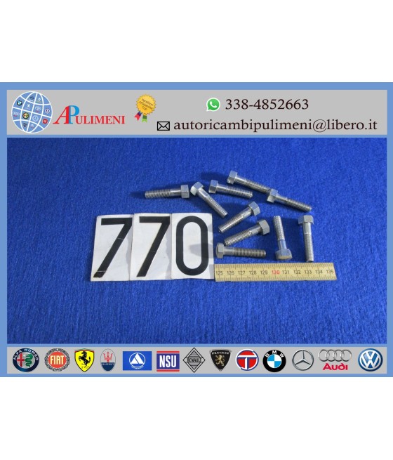 KIT 10PZ BULLONE CROMATO...