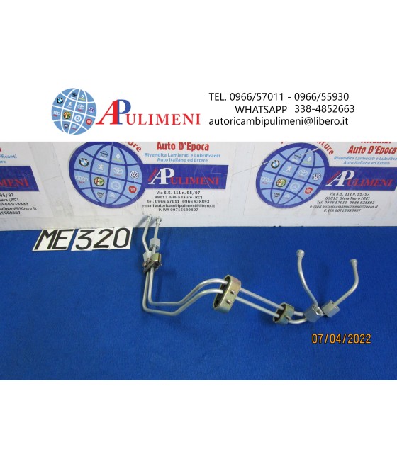 4011275 SERIE 2PZ TUBI INIEZIONE FIAT OM IVECO 180 300 697 619 170 370.26