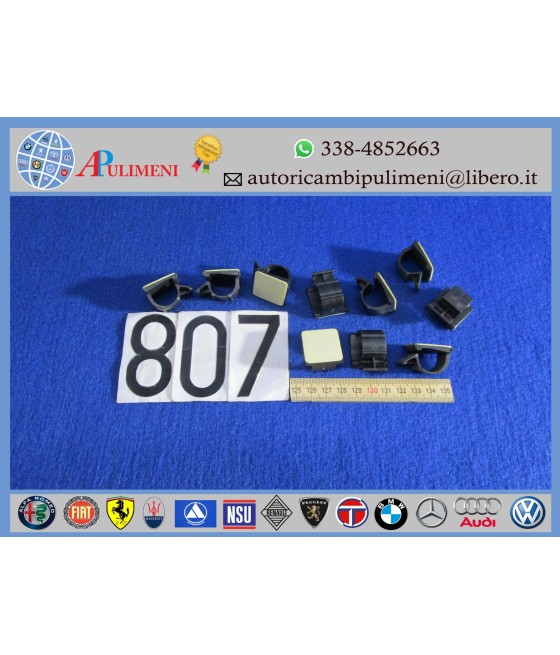 KIT 10PZ CLIP BOTTONE...