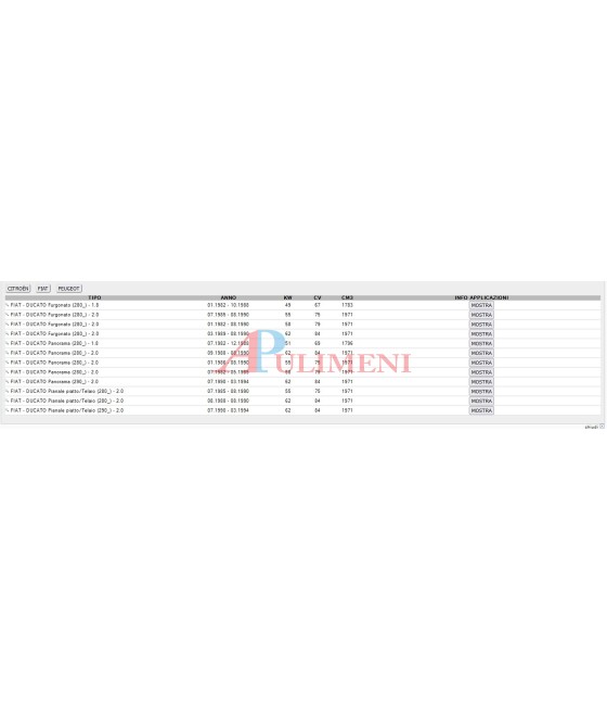MARMITTA SILENZIATORE TERMINALE CITROEN C25 FIAT DUCATO PEUGEOT J5 1.8 2.0 81-