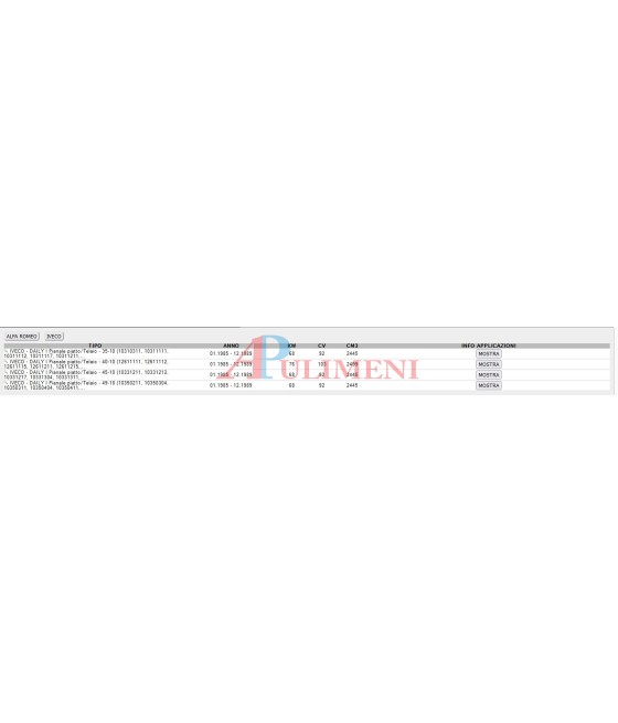 MARMITTA TUBO POSTERIORE AR8 2.4 TD IVECO DAILY TURBO 35.10 40.10 45.10 49.10