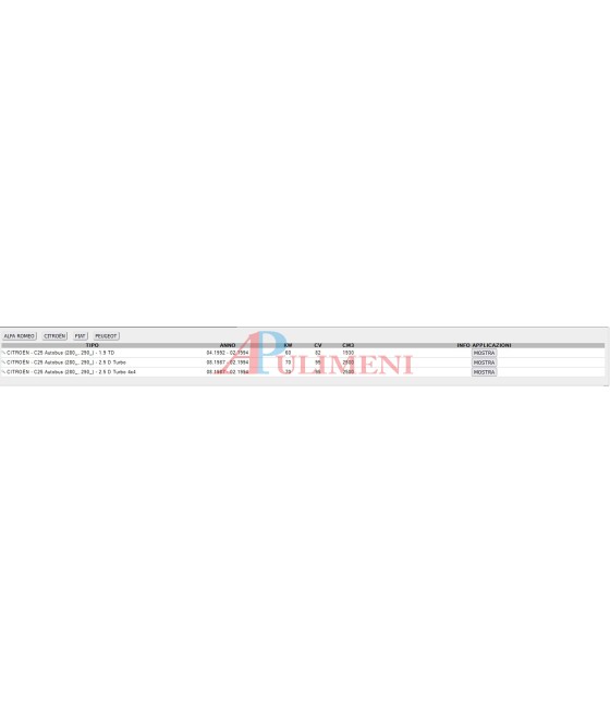 MARMITTA TUBO POSTERIORE AR6 CITROEN C25 FIAT DUCATO PEUGEOT J5 1.9 2.5 TD