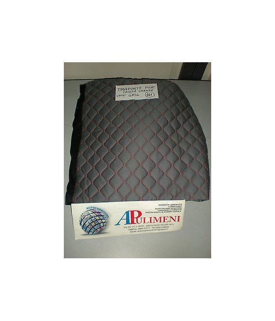 SERIE FODERINE SEDILE (SEAT COVERS) TRAPUNTA POSTERIORE TAGLIA GRANDE GRIGIO