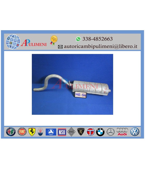 FT0405 4212637 MARMITTA SILENZIATORE CENTRALE FIAT 1100 T4 MOT.124