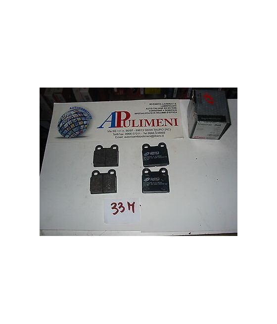 20009 SERIE PASTIGLIE FRENO POSTERIORE ALFA GIULIA JUNIOR MONTREAL SPIDER FERRAR