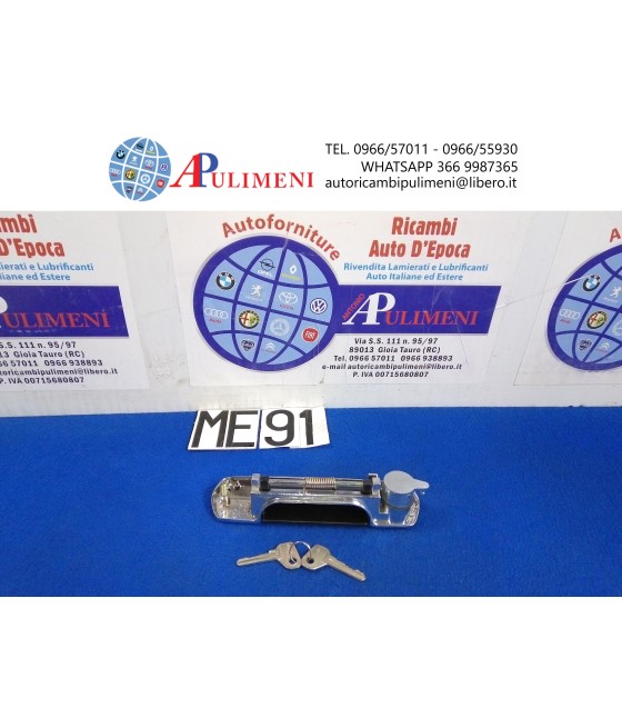 MANIGLIA ESTERNA PORTA ANTERIORE SX C/CHIAVE ZAMA FIAT 131 131 S 2/4P FAMILIARE