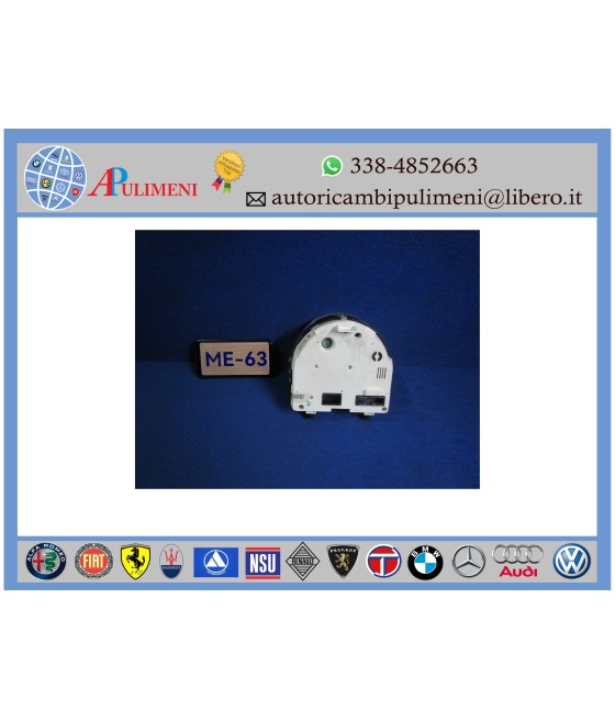 QUADRO STRUMENTI CONTACHILOMETRI FIAT MULTIPLA 1910 JTD 115/120CV