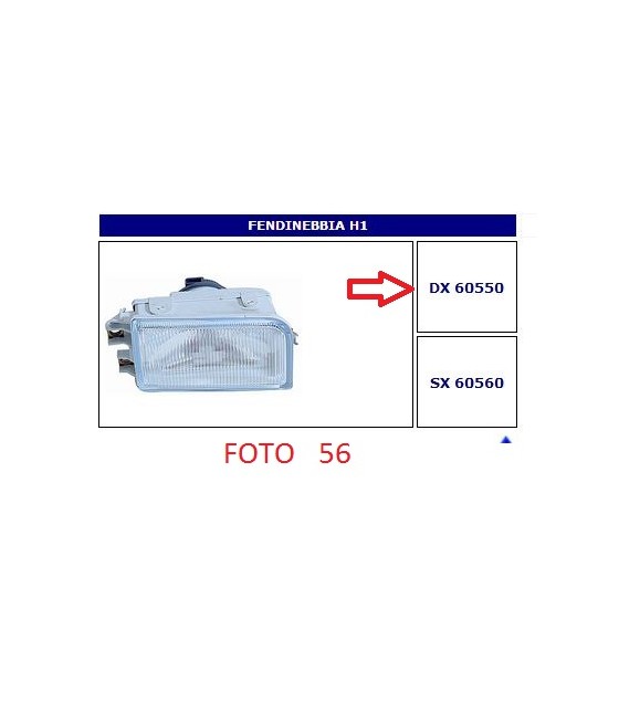 60550 FARO FENDINEBBIA DX...
