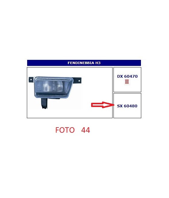 60480 FARO FENDINEBBIA SX...