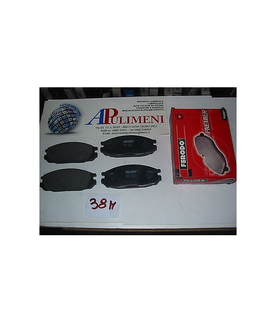 SERIE PASTICCHE FRENO (BRAKE-PADS) POST PER NISSAN PATROL GRI 2.8TD 4.2D 89-97