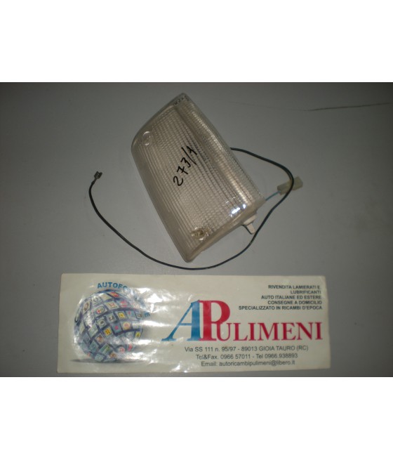 FANALINO ANTERIORE SX BIANCO FIAT UNO MK1 83-89 VERALUX FIFFT