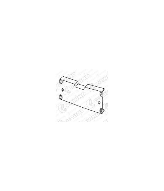 684/90 PARAURTI ANTERIORE CENTRALE FIAT 619N1 684N 697N 300PC 160NC