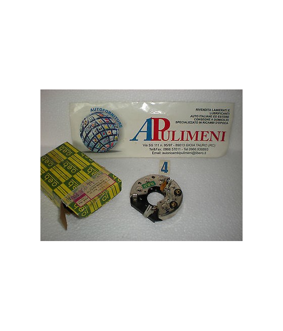 1127320102 PIASTRA PORTA DIODI (BOSCH)-A/R-AUSTIN-AUTOBIANCHI-FIAT-FORD-INNOCENT