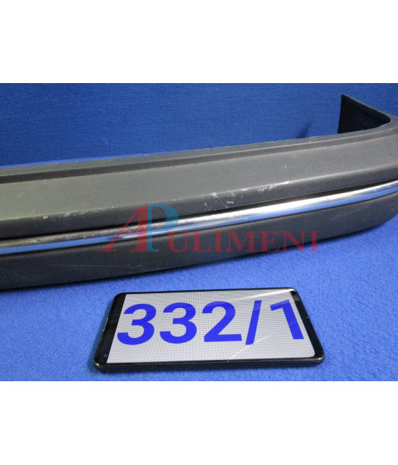 PARAURTI ANTERIORE NERO PROFILO CROMATO PEUGEOT 205 83-90