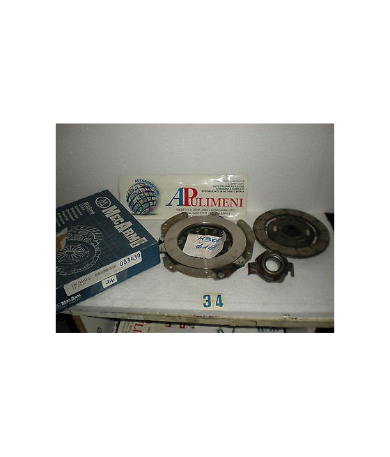 KIT FRIZIONE 3PZ. ø180 17D FIAT 127 128 X1/9 UNO RITMO DELTA 1.0 1.1 1.3 1.5 MECARM